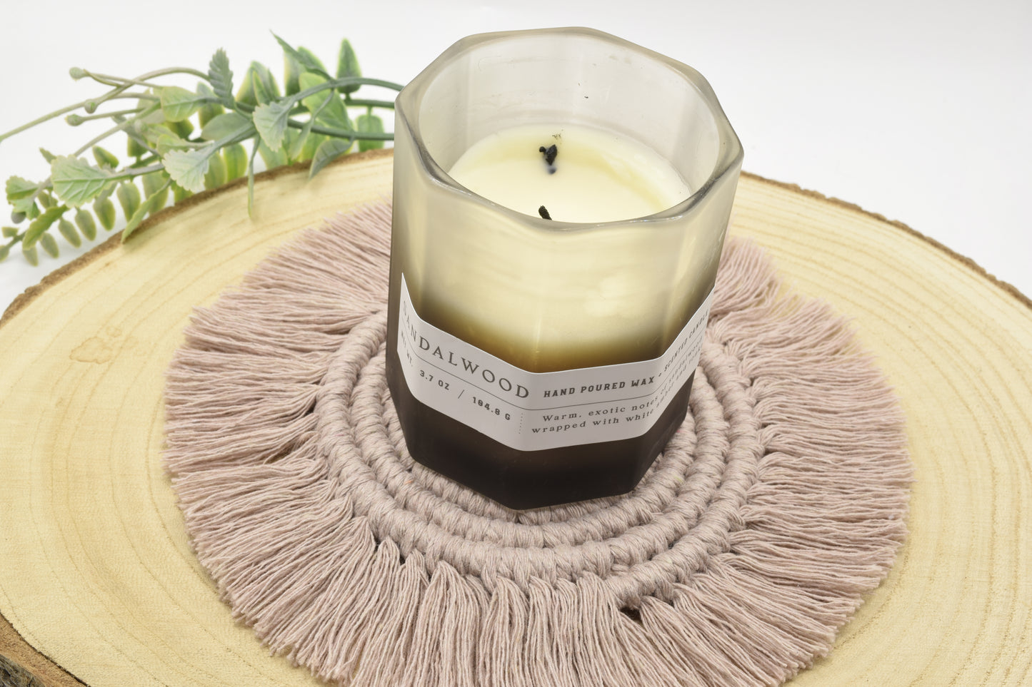 Macrame Round Coasters Set