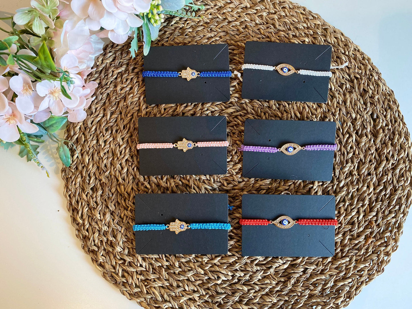 Macrame Evil Eye Bracelet