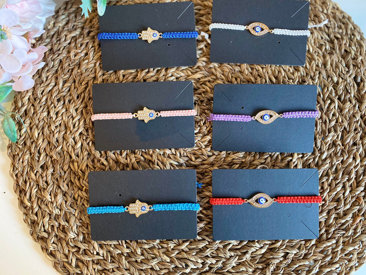 Macrame Evil Eye Bracelet