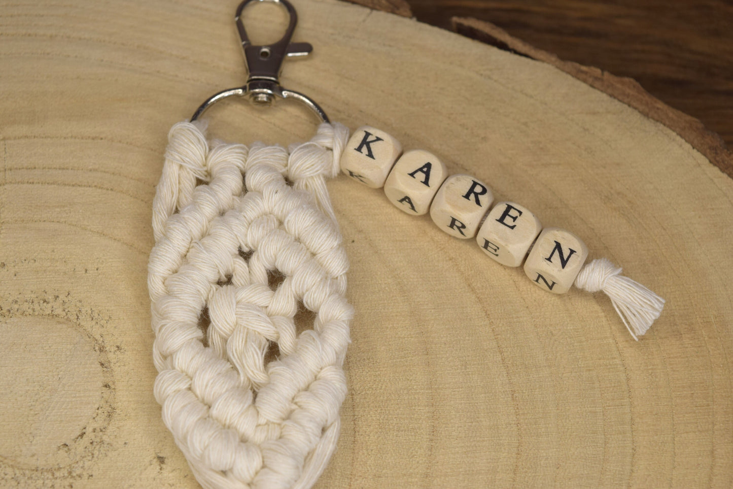 Personalised Gift Box for Her, Cotton Anniversary Gift, Valentine Gift Bundle, Custom Macrame Plant Hanger - Keyring - Bracelet Gift Package