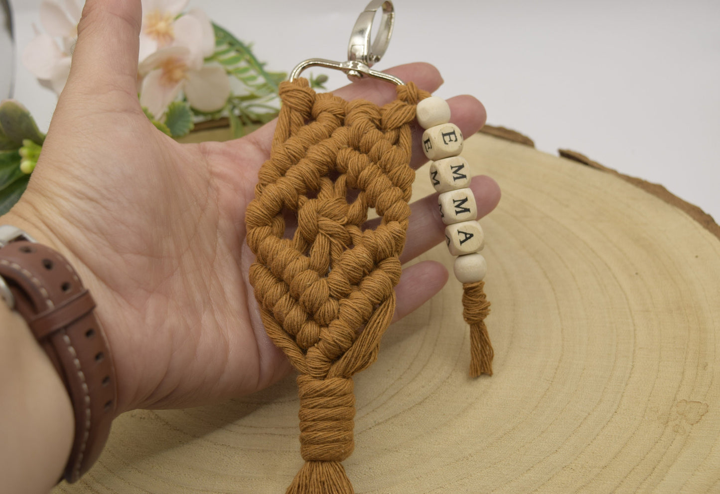 Personalised Minimalist Keyring