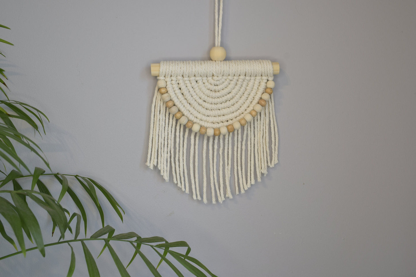 Half Moon Macrame Wall Hanging