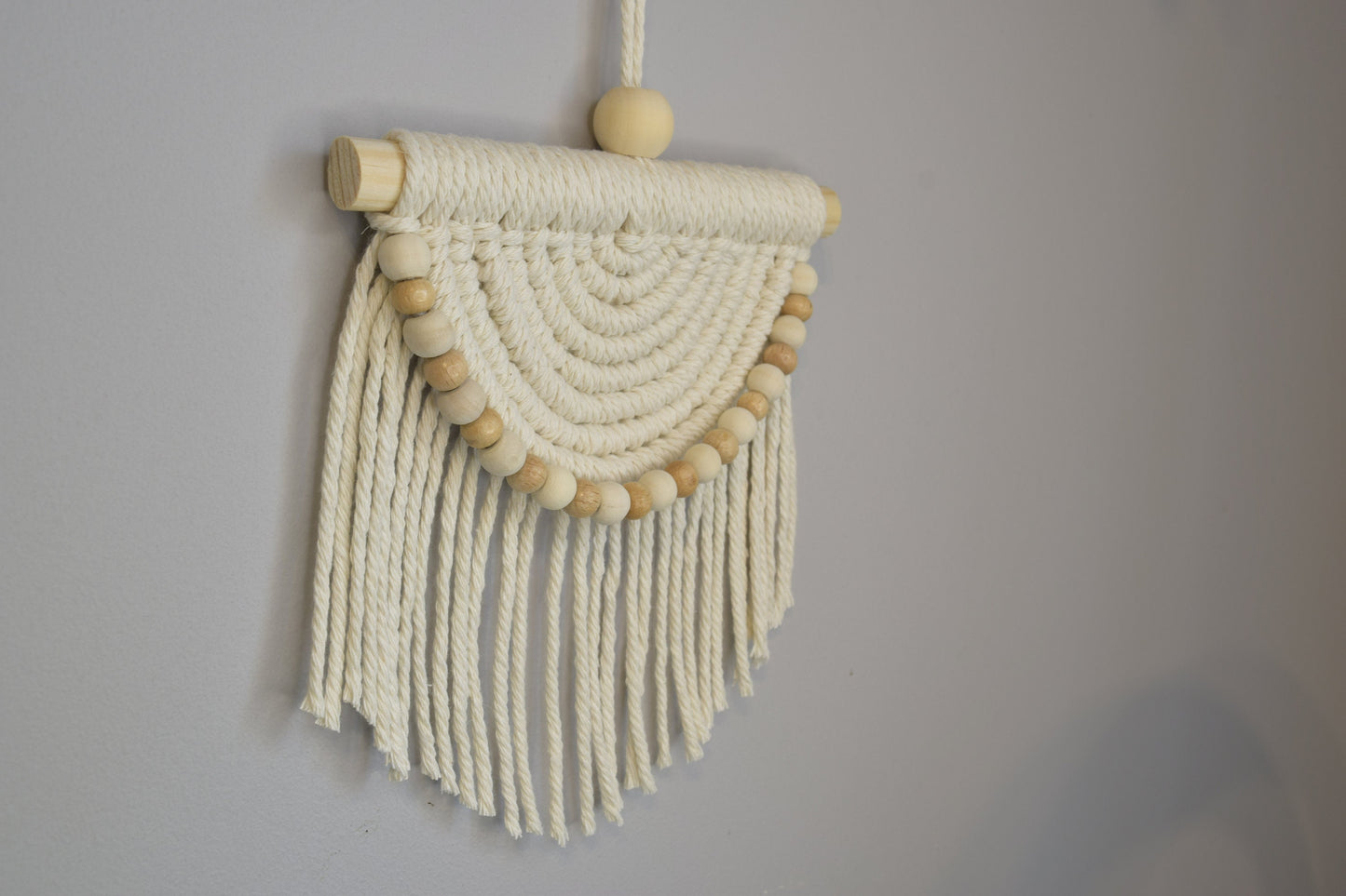 Half Moon Macrame Wall Hanging