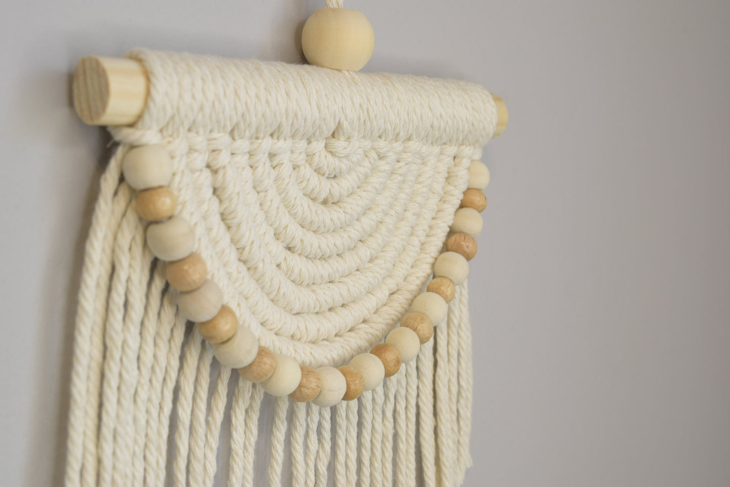 Half Moon Macrame Wall Hanging