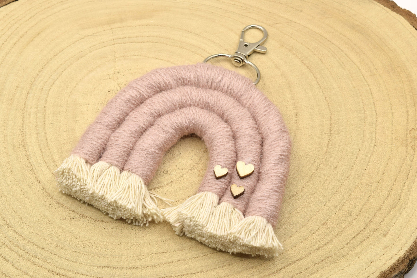 Personalised Rainbow Keyring