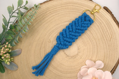 Cotton Macrame Key Holder