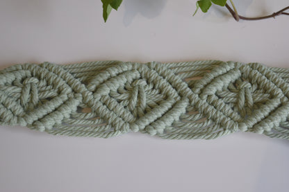 Macrame Kitchen Hand Towel Hanger