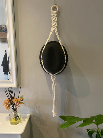 Macrame Hat Hanger