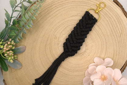 Cotton Macrame Key Holder