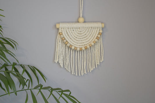 Half Moon Macrame Wall Hanging